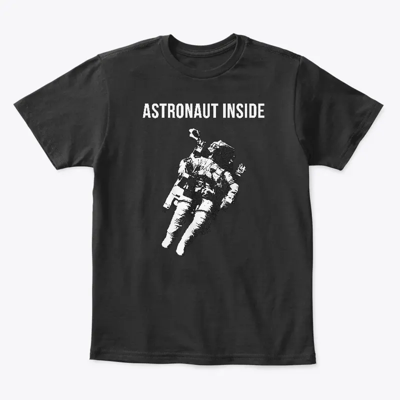 Astronaut Inside Blanc