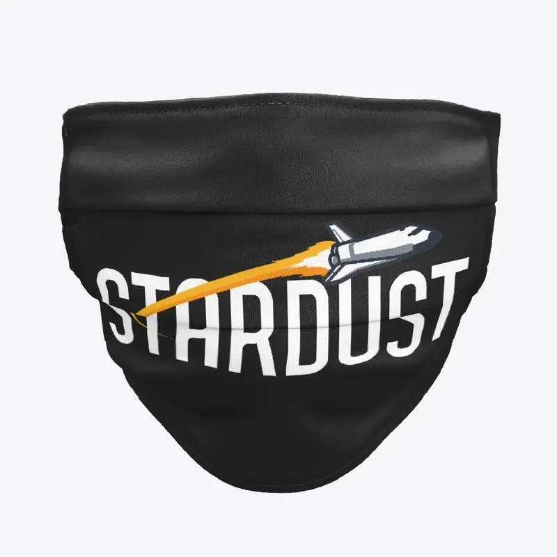 Masque Stardust en tissu noir