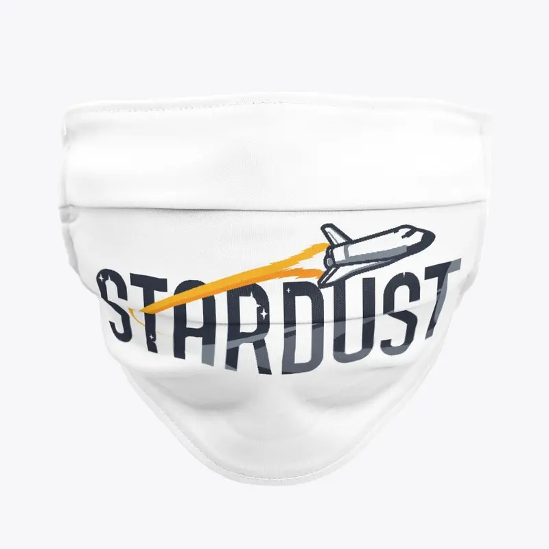 Masque Stardust en tissu blanc